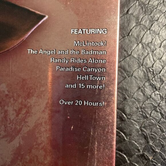 JOHN WAYNE WESTERN COWBOY SET OF 4 DVD'S MOVIE COLLECTION IN TIN BOX - GOOD COND - Picture 3 of 4